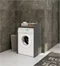 Image Стойка для стиральной машины Akord Fin 98см Graphite Grey