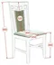 Image Set pentru bucătărie Evelin HV-33V Chocolate + 12 scaune Deepa R Chocolate/NV-3WP