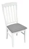 Image Комплект для кухни Evelin Raffles Oval White + 6 стульев Wenyi White/NV-10WP Grey