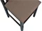 Image Set pentru bucătărie Evelin Raffles Oval Chocolate + 6 scaune Deepa R Chocolate/Ekea12 Dark Brown