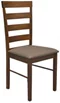 Image Комплект для кухни Evelin HV-31N Burnish oak + 8 стульев GLORIA Burnish oak/Ekea12 Dark Brown