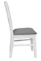 Image Комплект для кухни Evelin HV-27V White + 4 стула HV 3167 White/NV-10WP Grey
