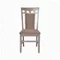 Image Set de bucătărie Evelin Raffles Oval Antique Grey + 6 scaune Deepa R Antique Grey/Ekea12 Dark Brown