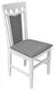 Image Set pentru bucătărie Evelin Raffles Oval White + 6 scaune Deepa R White/NV-10WP Grey