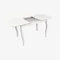 Image Комплект для кухни Evelin HV-29V White + 6  стульев Wenyi White/NV-10WP Grey