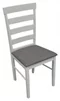 Image Set pentru bucătărie Evelin HV-33V White + 6 scaune Gloria White/NV-10WP Grey