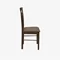 Image Комплект для кухни Evelin HV-27V Burnish oak + 4 стула GLORIA Burnish oak/Ekea12 Dark Brown