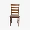 Image Комплект для кухни  Evelin HV-31N Burnish oak + 6 стульев GLORIA Burnish oak/Ekea12 Dark Brown