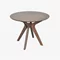 Image Комплект для кухни Evelin Raffles Round Antique Grey + 4 Deepa R Antique Grey/Ekea12 Dark Brown