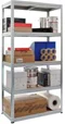Image Стеллаж SDGroup Strategic 180x75x35см, Galvanized Inox