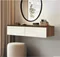 Image Туалетный столик навесной Modern Komfi 80см, Brandy Castello Oak/Craft Oak White