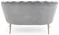 Image Canapea Halmar Amorinito XL, Gray/Gold