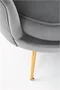 Image Canapea Halmar Amorinito XL, Gray/Gold