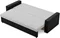 Image Диван Magnifico Meble Luna 3 Lawa 9/Real 11, Light Grey/Black