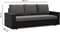 Image Диван Magnifico Meble Luna 3 Lawa 9/Real 11, Light Grey/Black