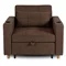 Image Кресло Mebel Elite Solor, Brown/Natural Oak