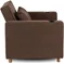 Image Кресло Mebel Elite Solor, Brown/Natural Oak