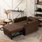 Image Кресло Mebel Elite Solor, Brown/Natural Oak