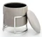 Image Puf Halmar Cricket, Light Gray