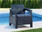 Image Комплект садовой мебели Heniver Novara 1+1+T Anthracite