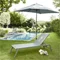 Image Șezlong GoodHome Batz, Steel Gray