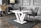 Image Стол для кухни Prospero Dubaj, White Gloss/Stone