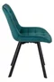 Image Scaun pentru bucătărie Mebel Elite Rick, Turquoise/Black
