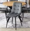 Image Scaun pentru bucătărie Mebel Elite Peru, Grey/Black