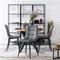 Image Scaun pentru bucătărie Mebel Elite Peru, Grey/Black