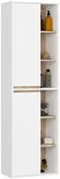 Image Комплект мебели для ванной Akord Vami с отверстиями, White/Sonoma Oak