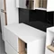 Image Комплект мебели для ванной Akord Vami с отверстиями, White/Sonoma Oak