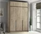 Image Шкаф-купе Modern Alex антресоль 150см, Craft Oak Gray