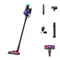 Image Aspirator vertical Dyson V10 Konical + Auto Empty dock Vinca/Black