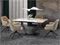 Image Стол для кухни HALMAR FERNANDO White Marble/Black