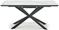 Image Стол для кухни HALMAR DIESEL White Marble/Black