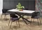 Image Стол для кухни HALMAR DIESEL White Marble/Black