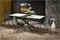 Image Стол для кухни HALMAR DIESEL White Marble/Black