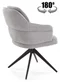 Image Scaun de bucătărie HALMAR K570 Grey