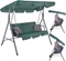 Image Садовые качели Springos Luna GS0029 Green