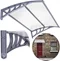Image Маркиза Springos Polyroof HA7477 Transparent/Grey