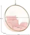 Image Fotoliu suspendat Tempo Kondela Bubble New Tip 1 106 Transparent/Golden/Pink
