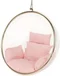 Image Fotoliu suspendat Tempo Kondela Bubble New Tip 1 106 Transparent/Golden/Pink