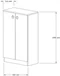 Image Tumba pentru incaltaminte Mirage Meble Defne Sapphire Oak