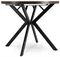 Image Стол раскладной Mebel Elite Lugo 90-190 (Walnut/Back)