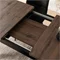 Image Стол раскладной Mebel Elite Skubi 120/160 (Walnut/Black)