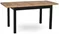Image Стол раскладной Mebel Elite Skubi (Craft Oak Golden/Black)