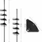 Image Полка для ванны Songmics BCB001B01 (Black)
