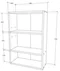 Image Dulap suspendat Haaus Zed 2D 72x48 cm (Grey Gloss/White)