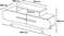 Image Тумба РТВ Mirage Meble Rose (White/Walnut)