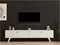 Image Тумба РТВ Mirage Meble Paris (White)